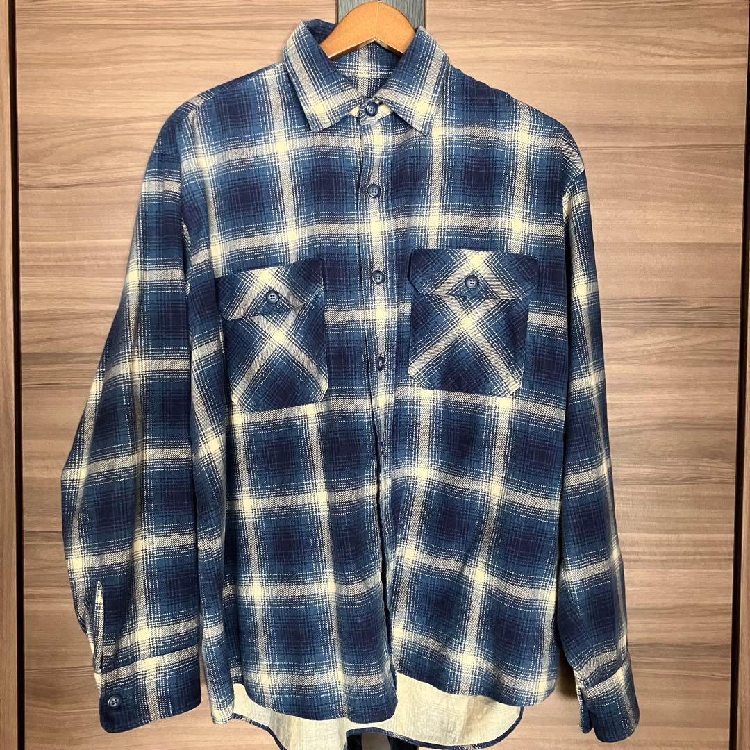 k*w様 SC Subculture OMBRE CHECK SHIRT 【2】
