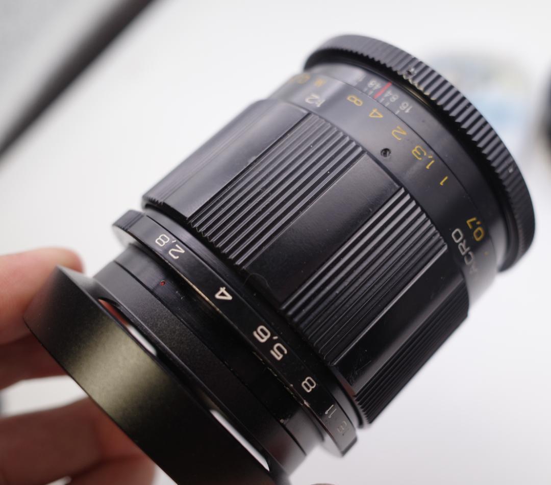 5新品同様　星形ボケレンズ　MC VOLNA-9 50mm/f2.8 付属品付