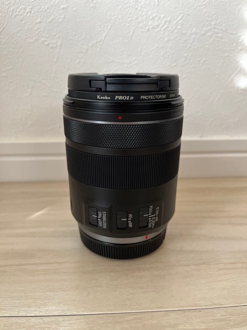 CANON RF85mm F2.0 MACRO IS STM レンズフィルター付