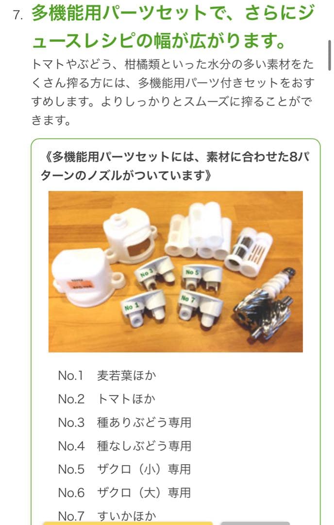 グリーンパワージューサー