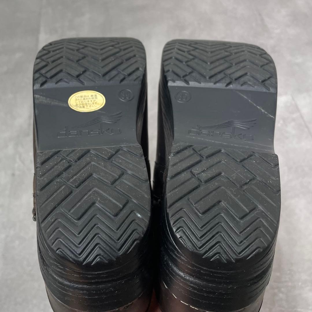 【良品】dansko ダンスコ プロフェッショナル 35 サボサンダル ブラウン