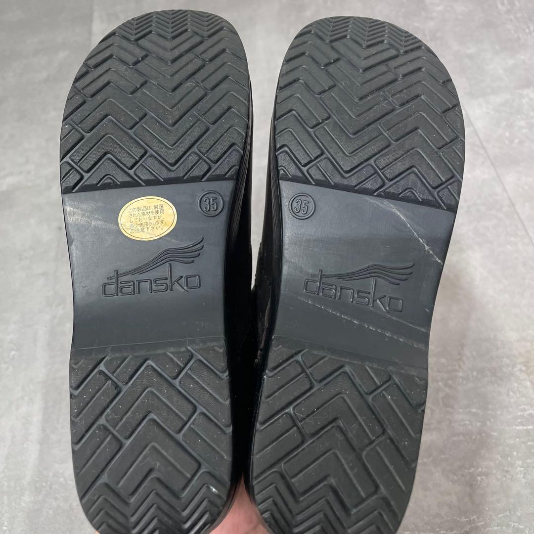 【良品】dansko ダンスコ プロフェッショナル 35 サボサンダル ブラウン