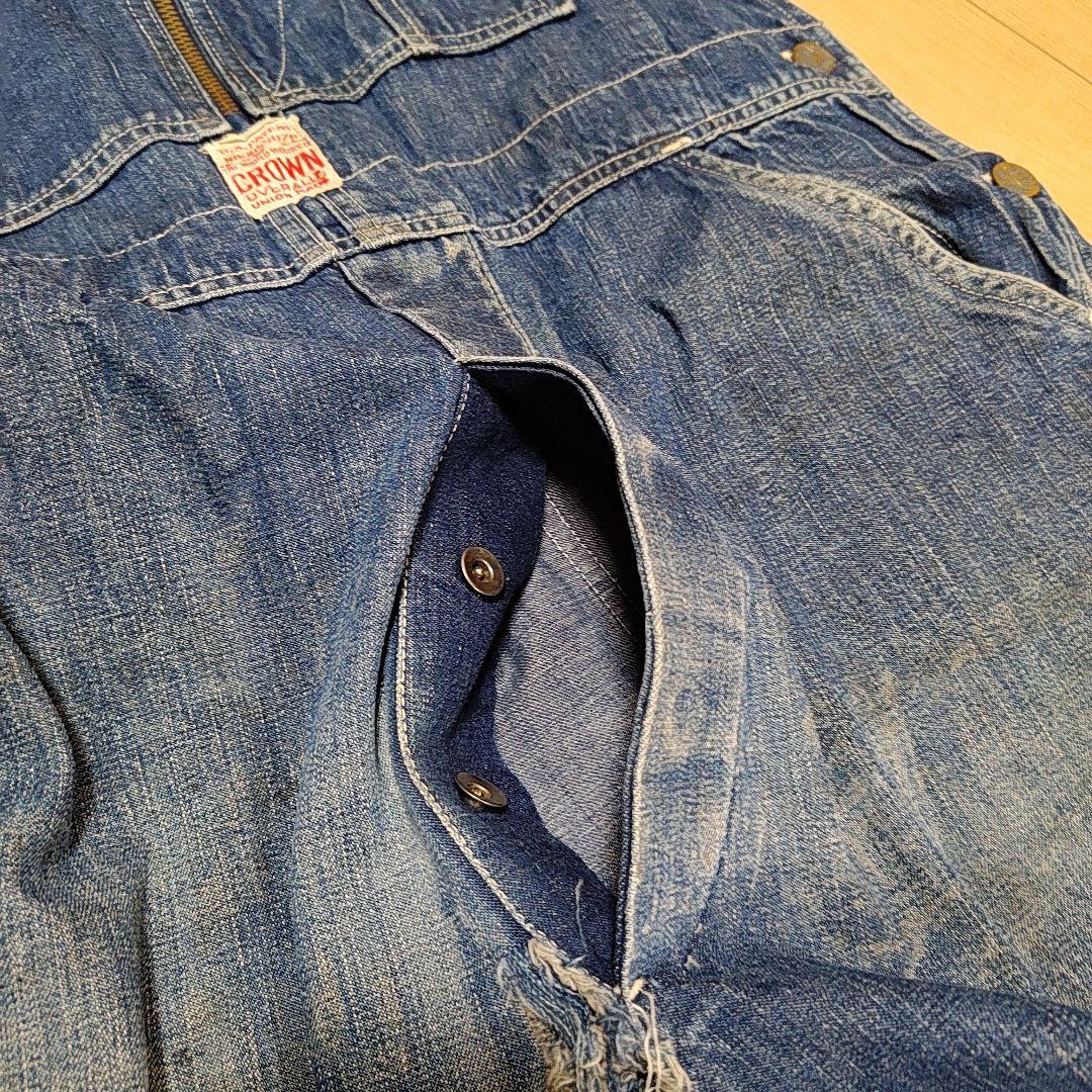 USA製 CROWN オーバーオール ヴィンテージ ワーク UNIONMADE