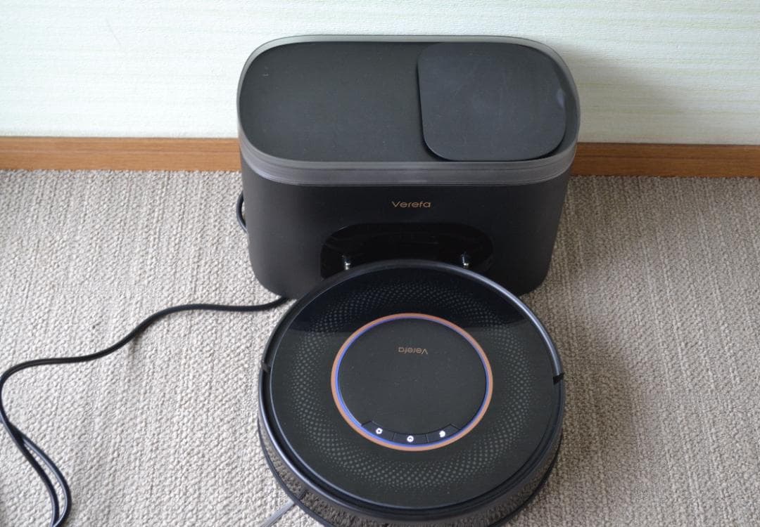 Verefa ロボット掃除機 V60m Pro 自動ゴミ収集 3in1