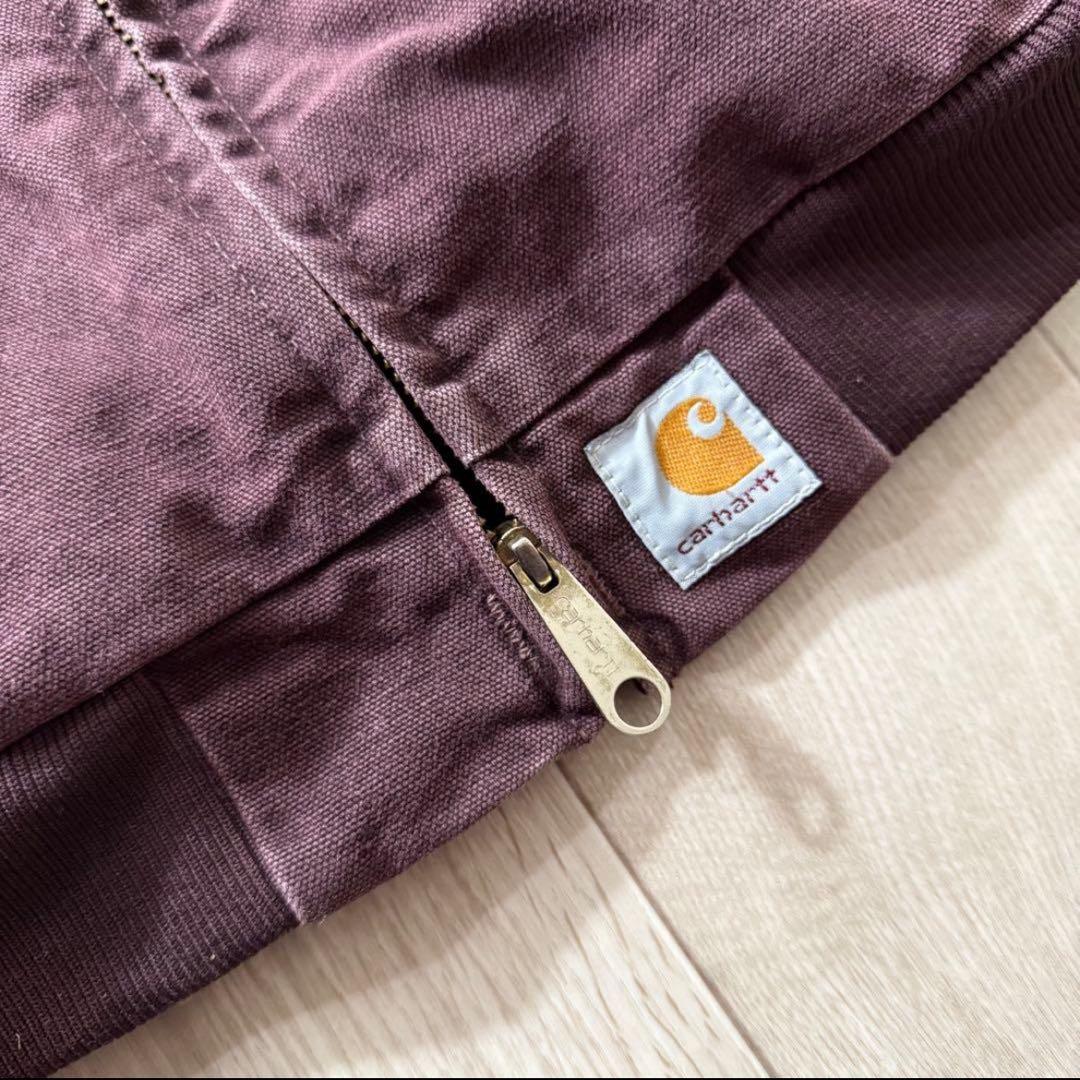 Carhartt サンタフェジャケット Sサイズ相当　バーガンディ Y02BRG