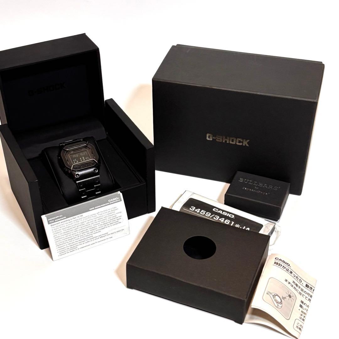 付属品完備 CASIO GMW-B5000 G-SHOCK メンズエイジド加工.