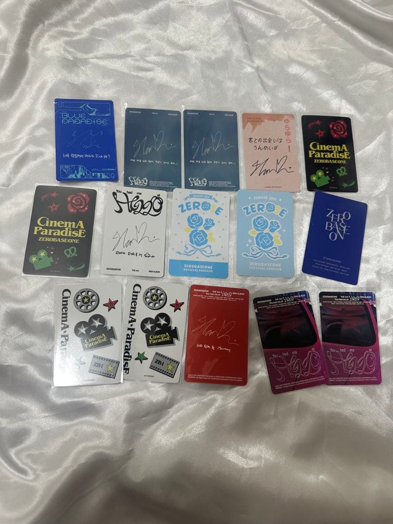 ZEROBASEONE トレカ　ハンビン　バラ、まとめ売り