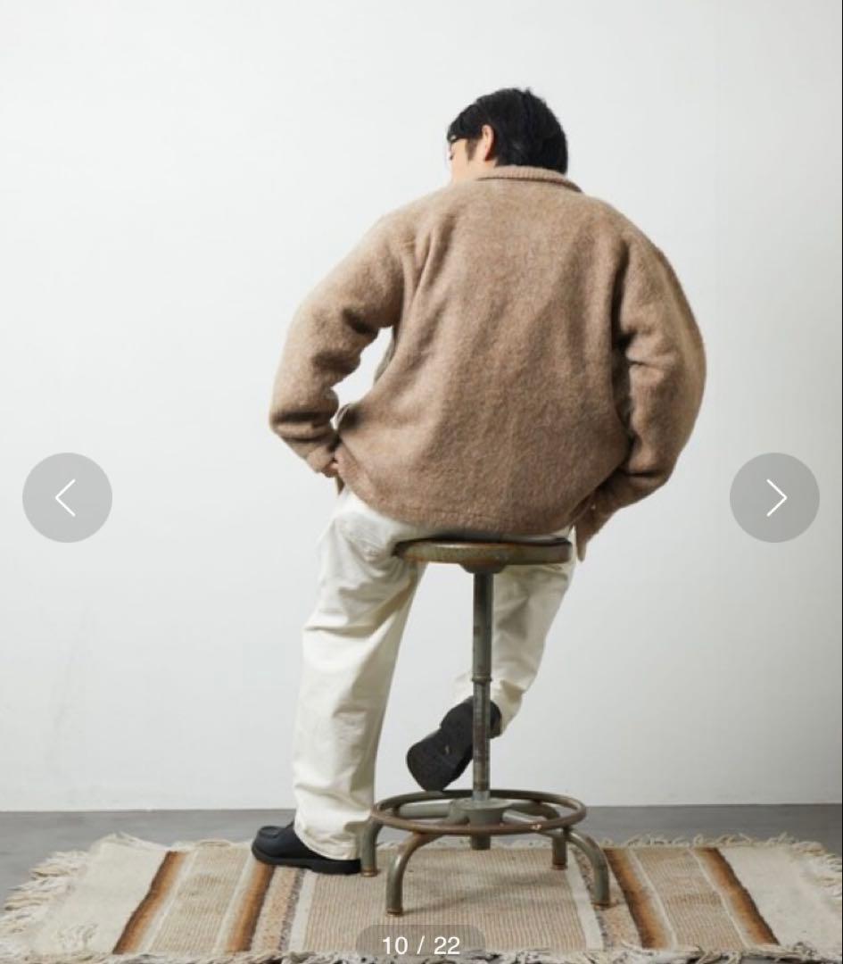 McGREGOR COLLECTION/モヘアニット ドリズラージャケット