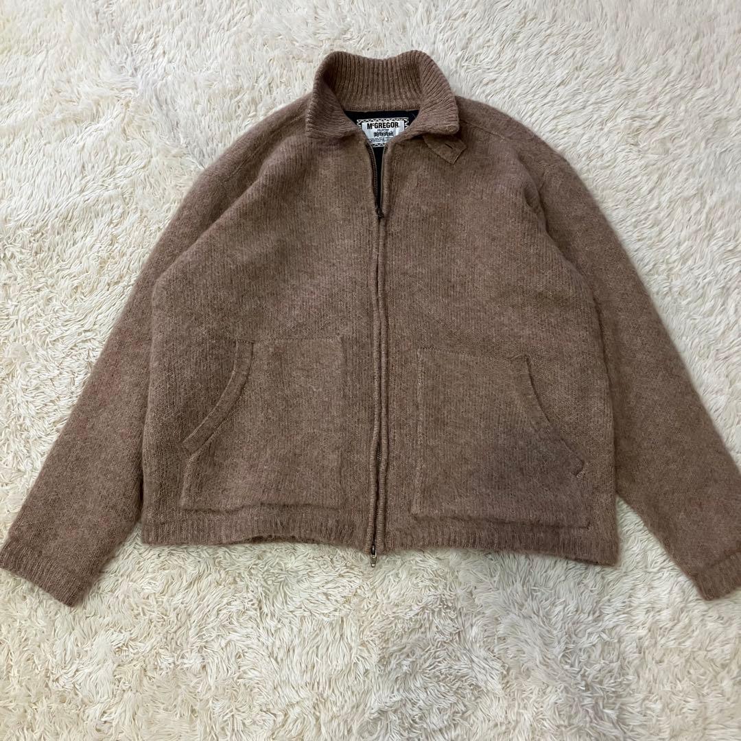 McGREGOR COLLECTION/モヘアニット ドリズラージャケット