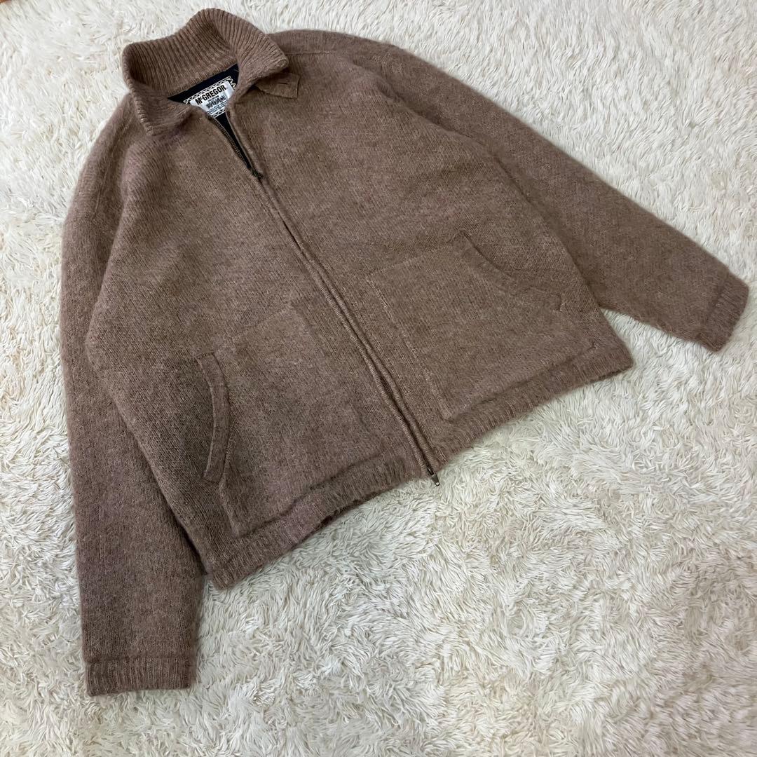 McGREGOR COLLECTION/モヘアニット ドリズラージャケット