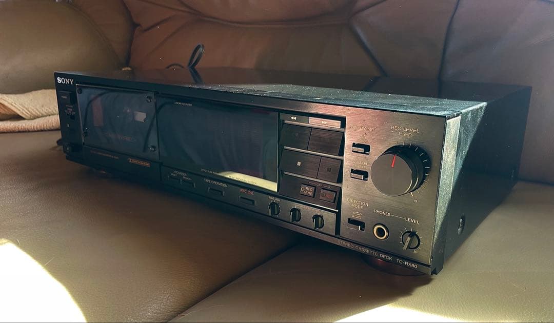 SONY TCーRX80　カセットデッキ