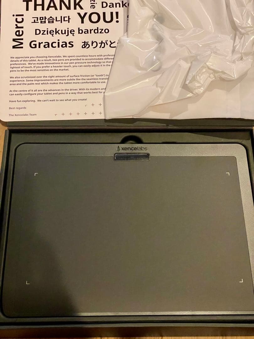 【値下げ中】xencelabsペンタブレットmedium カーボンブラック