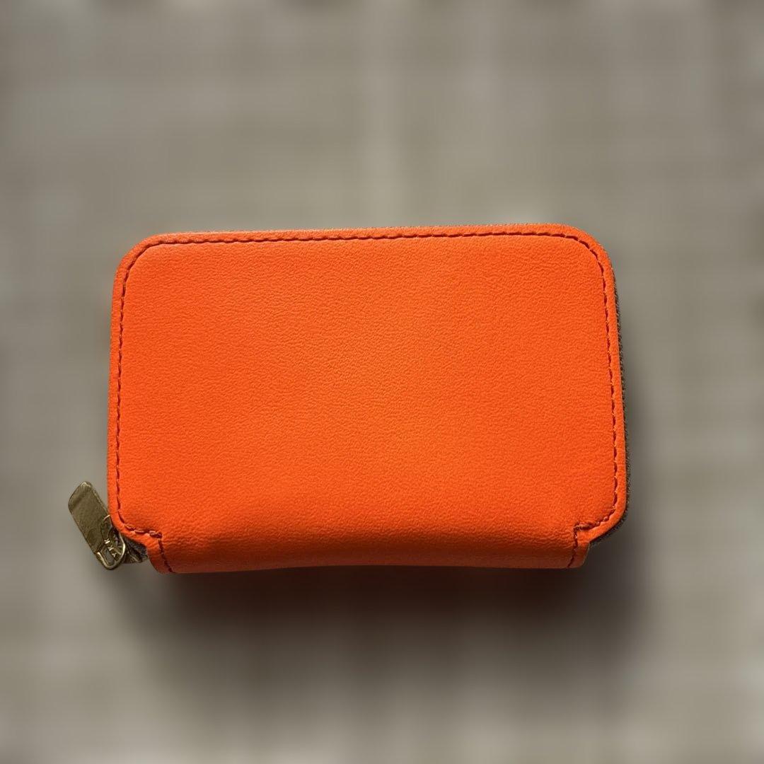 カラーブロック ケース オレンジ/ライム