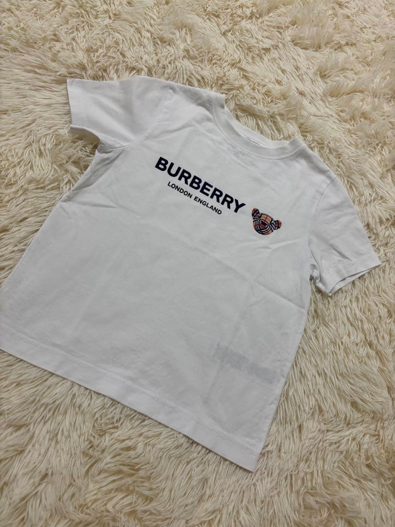 BURBERRY 6y116cm キッズ Tシャツ ホワイト