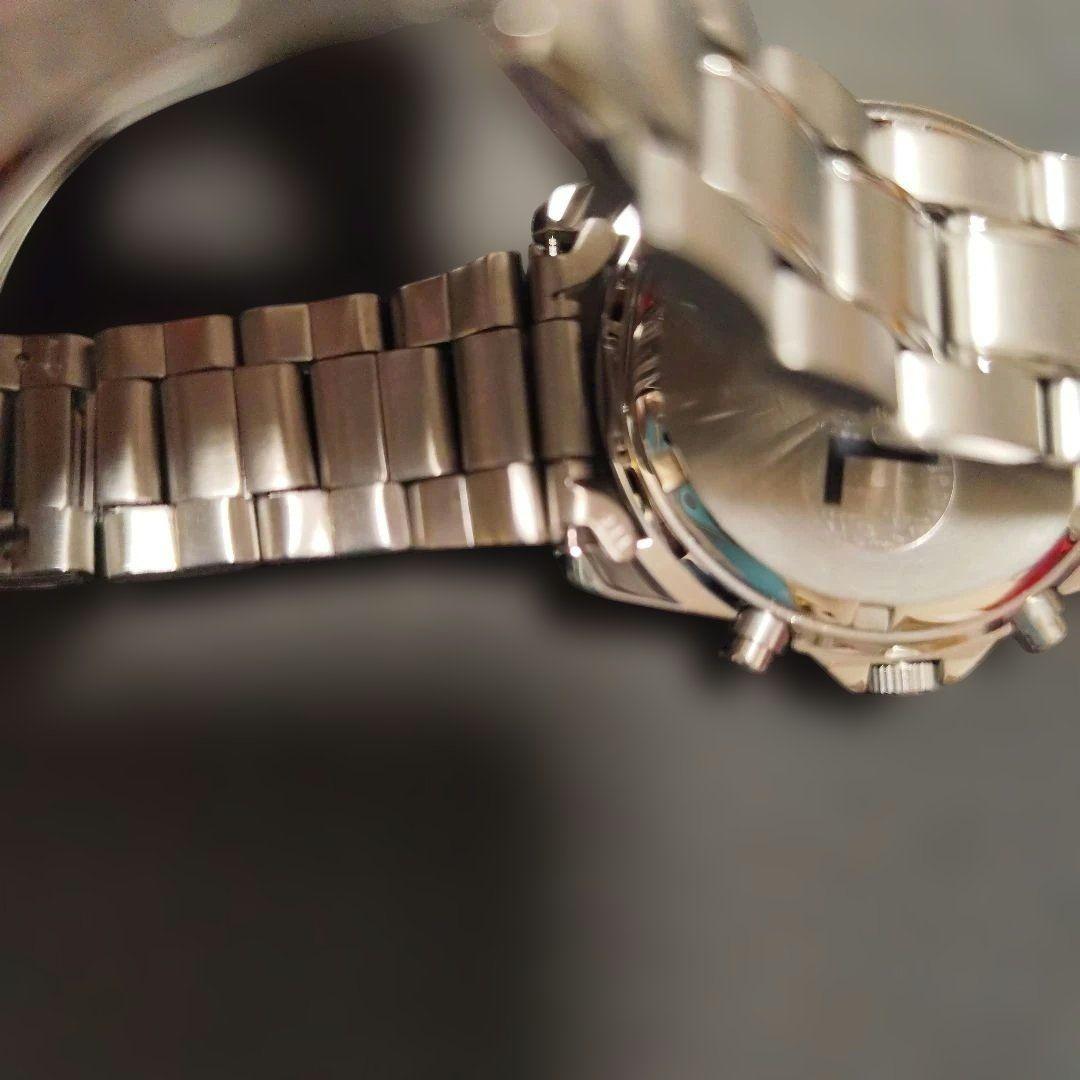 稼働 メンズ SEIKO セイコー クロノグラフ 100M 防水