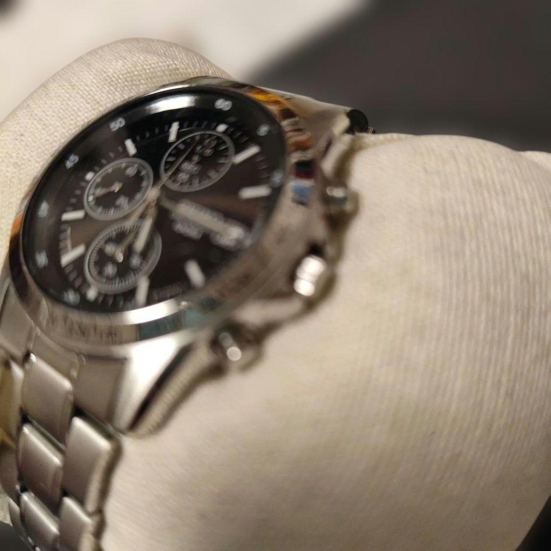 稼働 メンズ SEIKO セイコー クロノグラフ 100M 防水