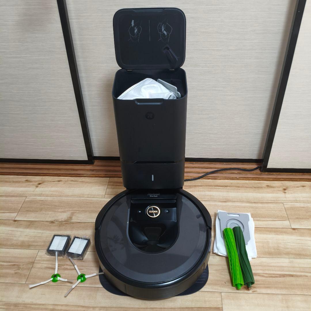 ♥️ 動作品 iRobot i7+ ロボット掃除機本体 自動ゴミ収集機能付き