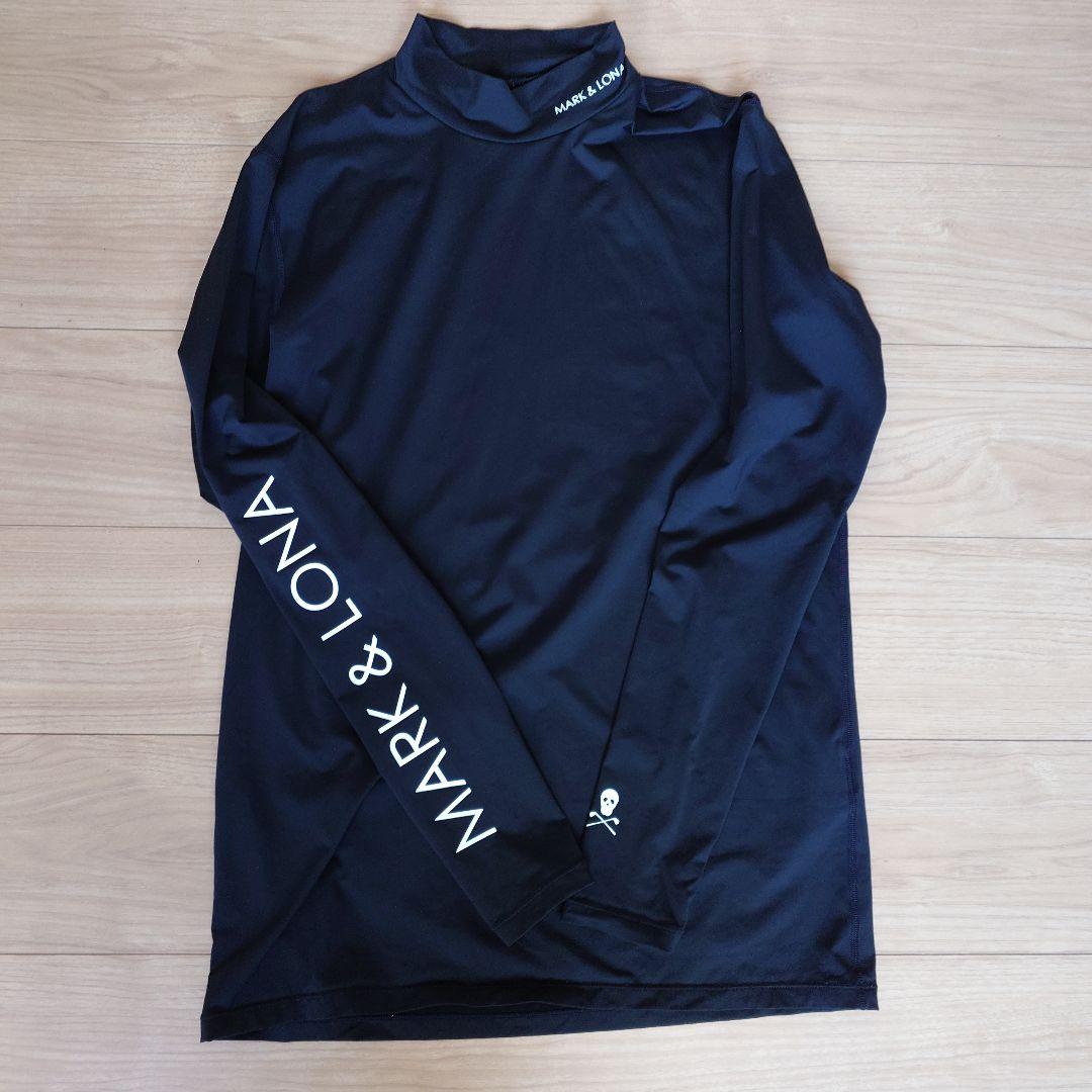 MARK & LONA ブラック長袖アンダーウェア
