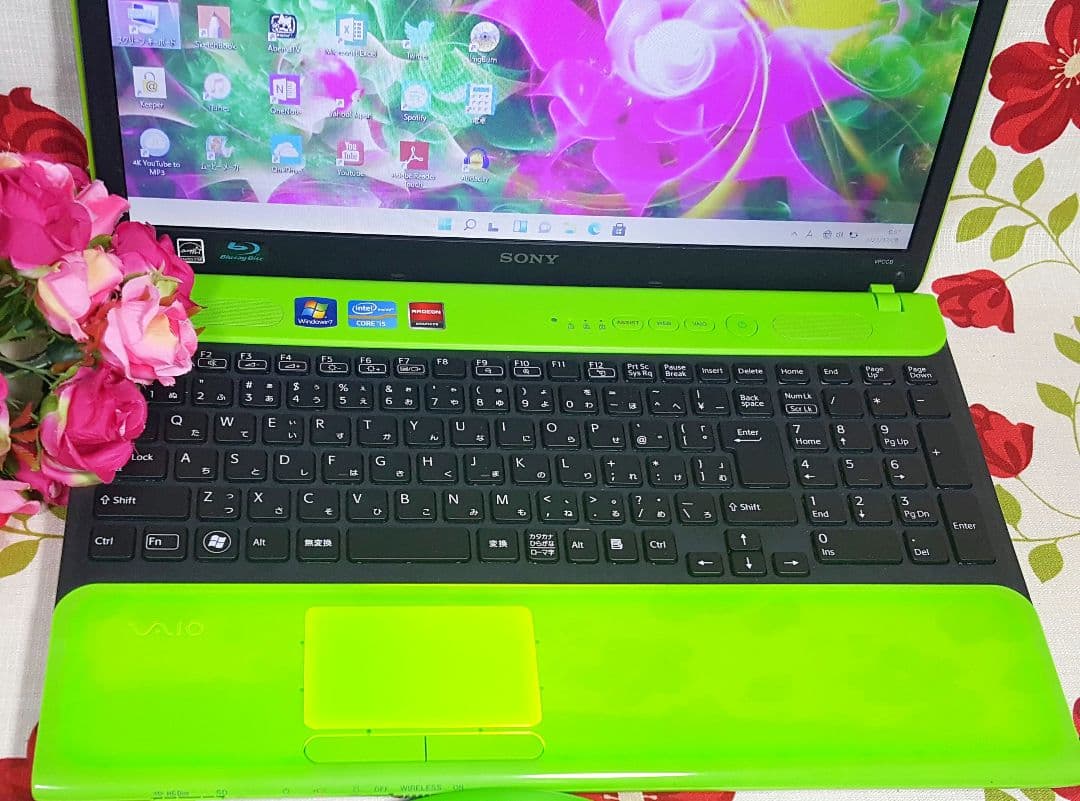 SONY-VAIO★新Win11★Core-i7★新品512GB★メモリ8GB★