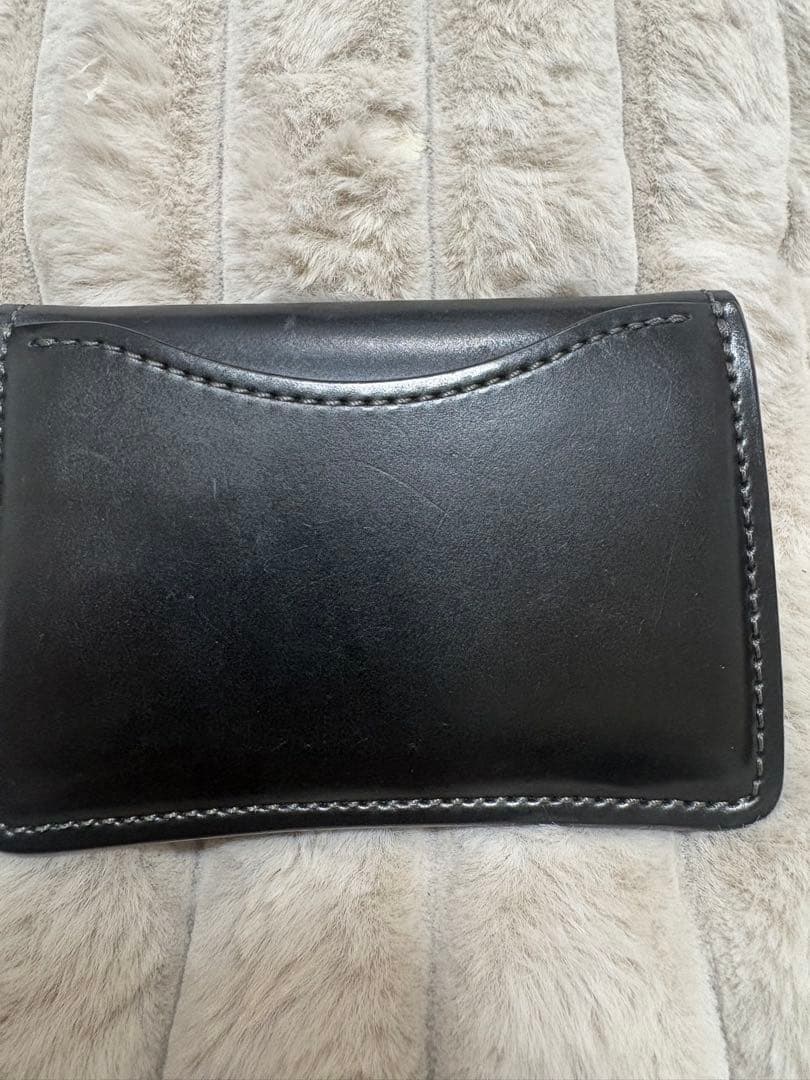 WILD SWANS ワイルドスワンズ タング　シェルコードバン　ブラック