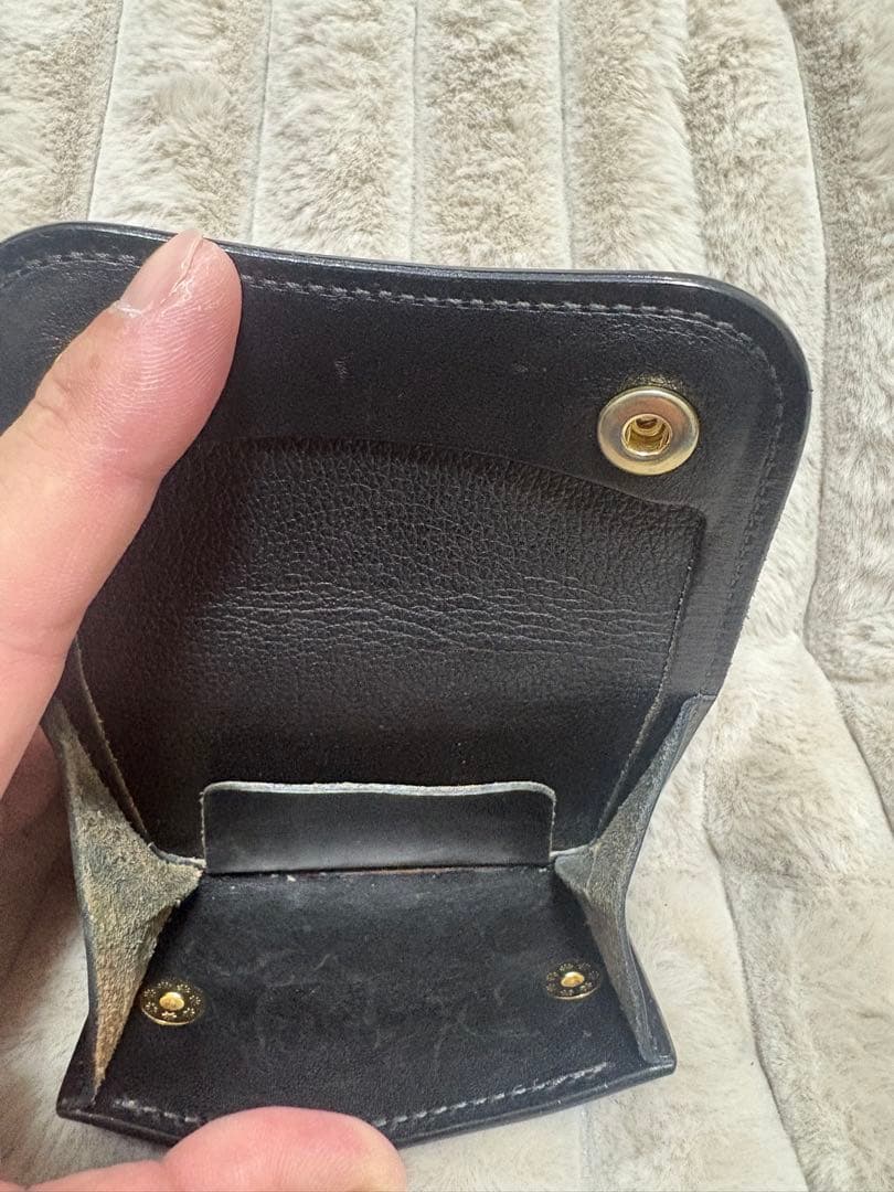 WILD SWANS ワイルドスワンズ タング　シェルコードバン　ブラック