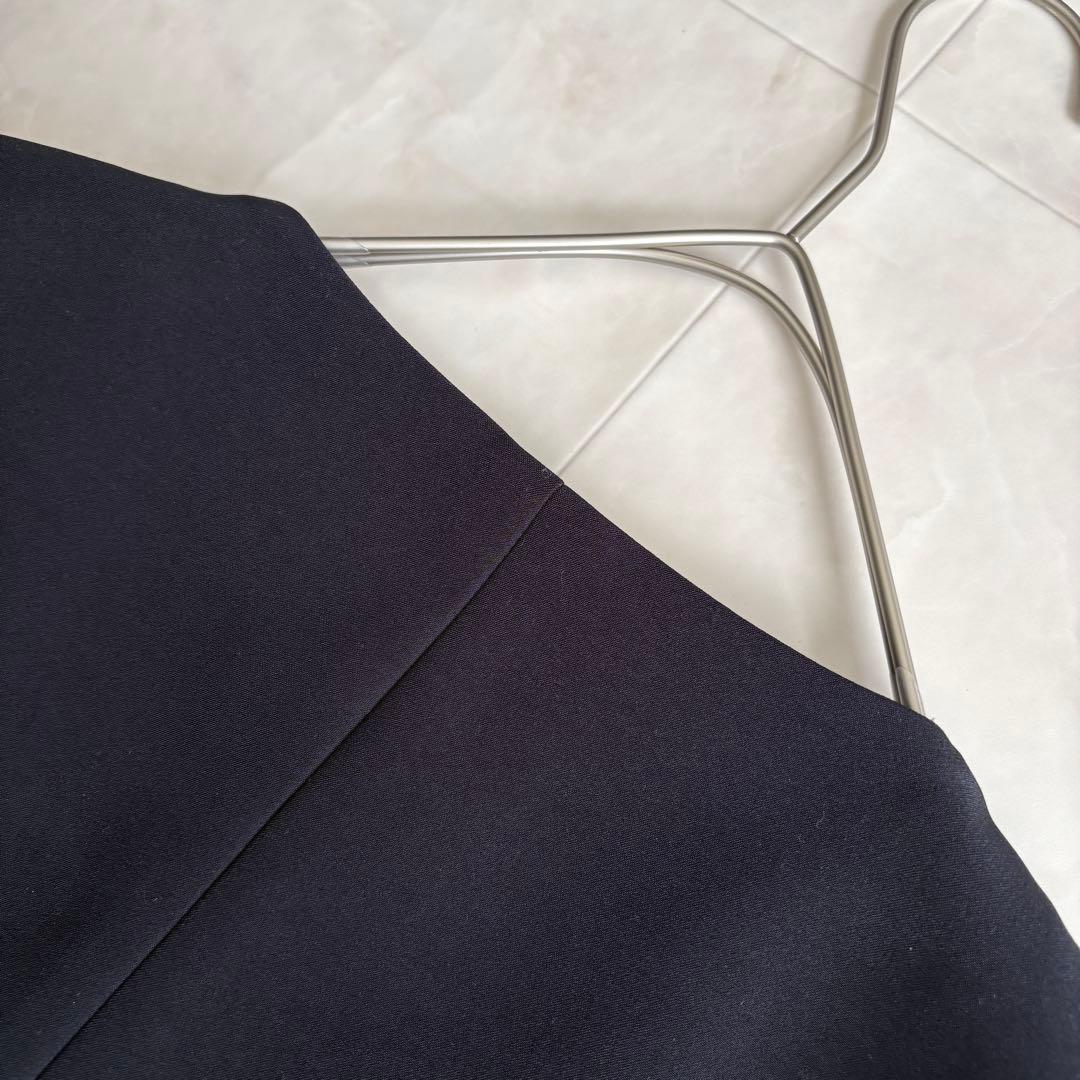 ROPE PICNIC ノーカラーセットアップ ネイビー 38/36 ストレッチ