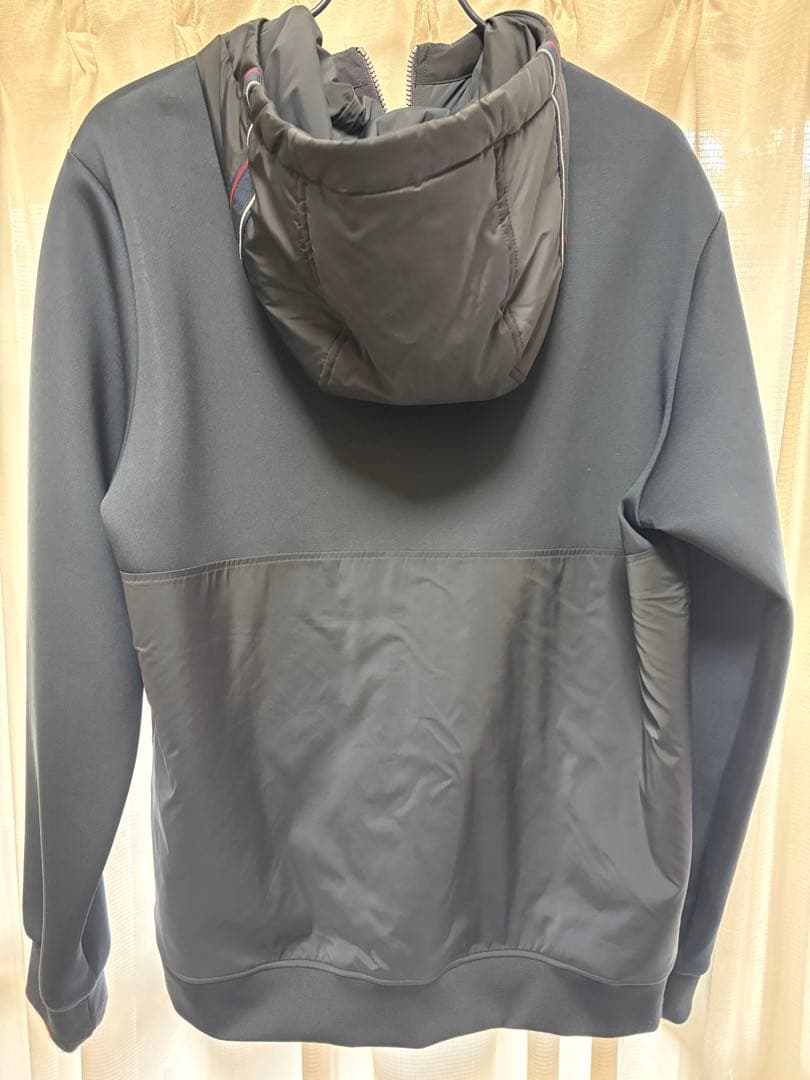  ネイビー/レッド フルジップフーディ