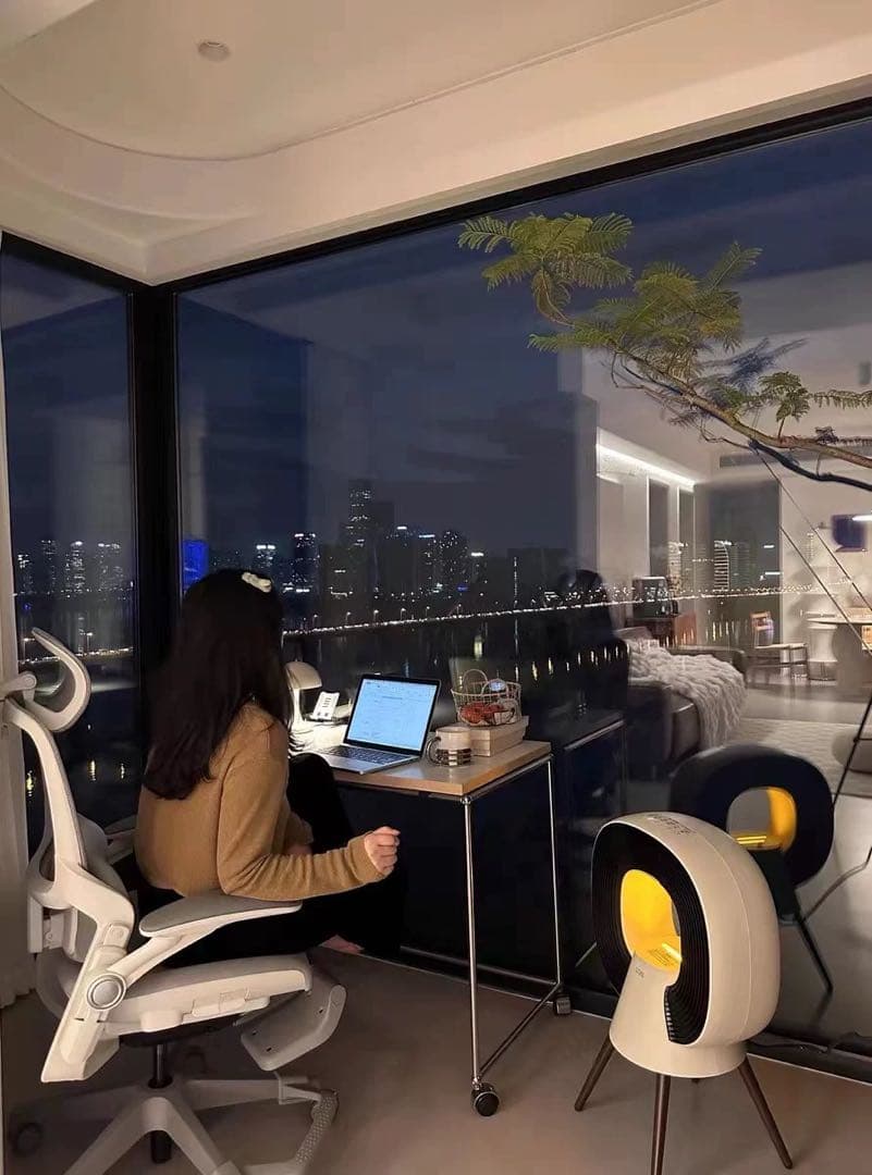 SOTHING加湿ヒーター-スター 2023冬新商品最強モデル 暖房器雰囲気加湿