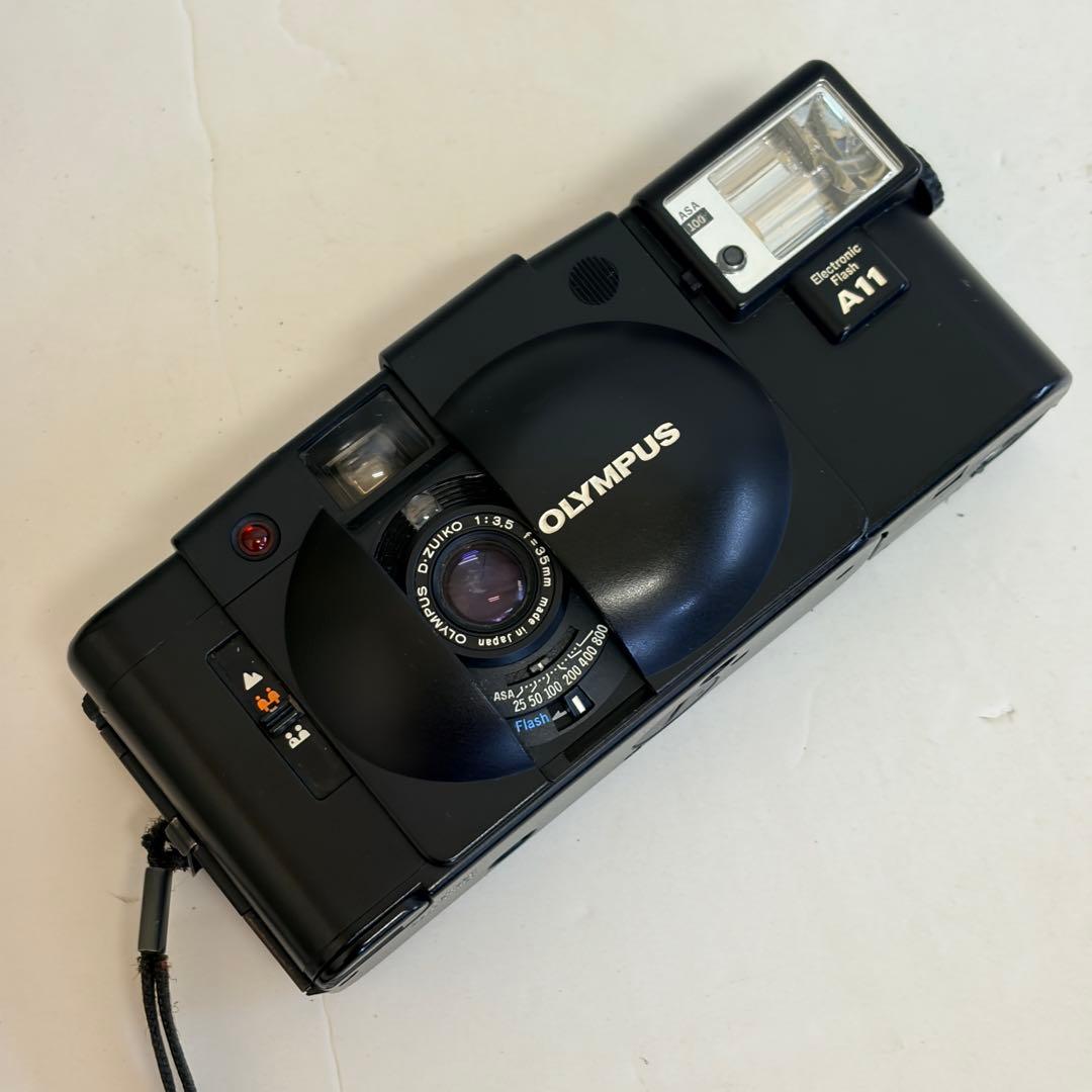J*＊様 ◆希少◆OLYMPUS XA2 + A11 フィルムカメラ　フラッシュ