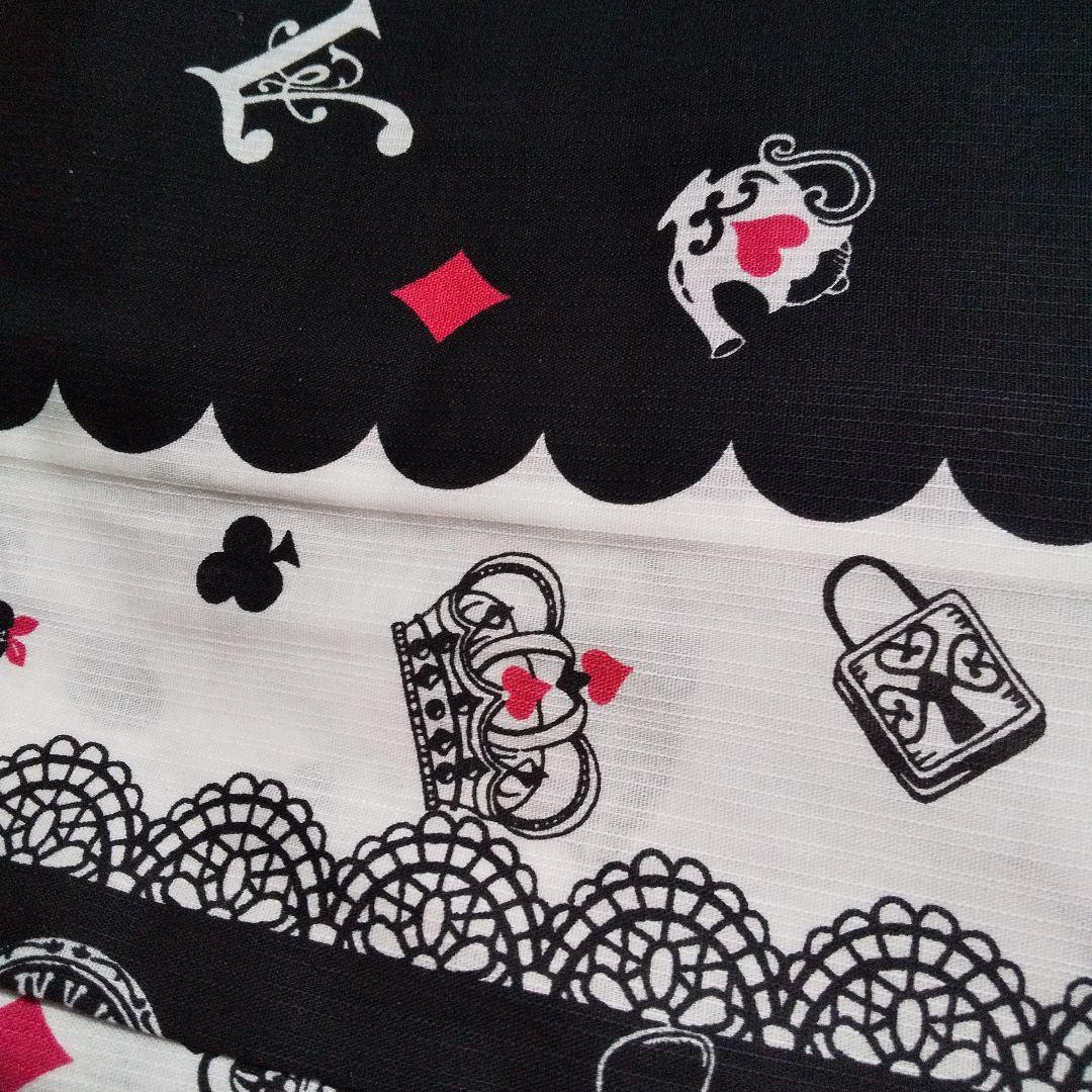 浴衣&半幅帯 ふしぎの国のアリス