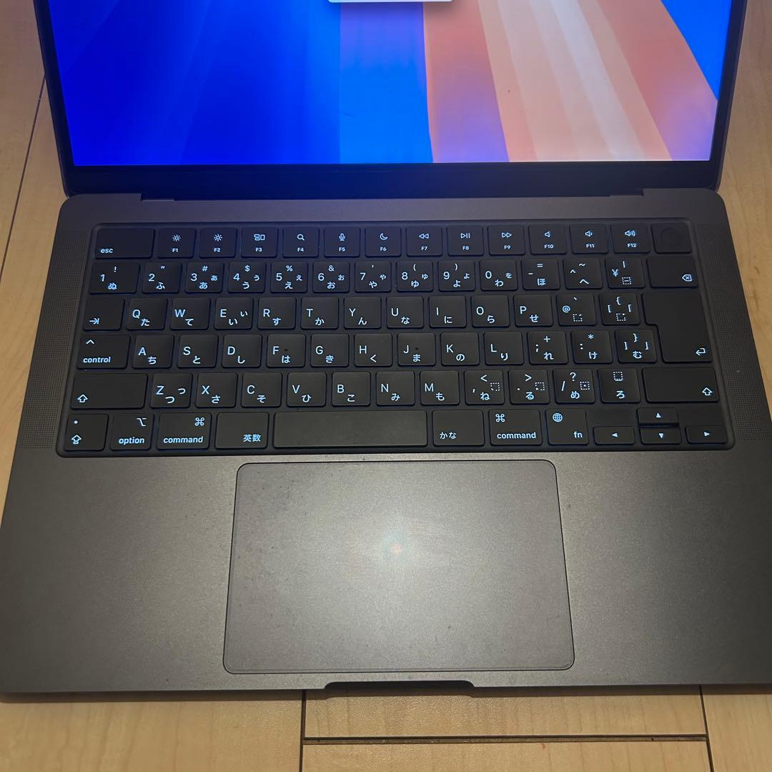 MacBookPro14インチM4 16GB 1TBストレージ 最大容量100%