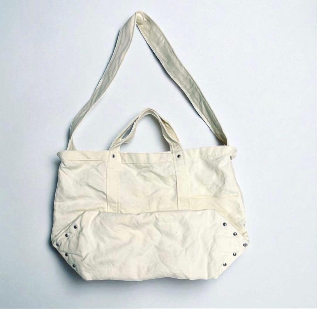 美品　ヤエカ　帆布 ツールバッグ 限定品 鈴蘭 Mサイズ　定価: 26,400円