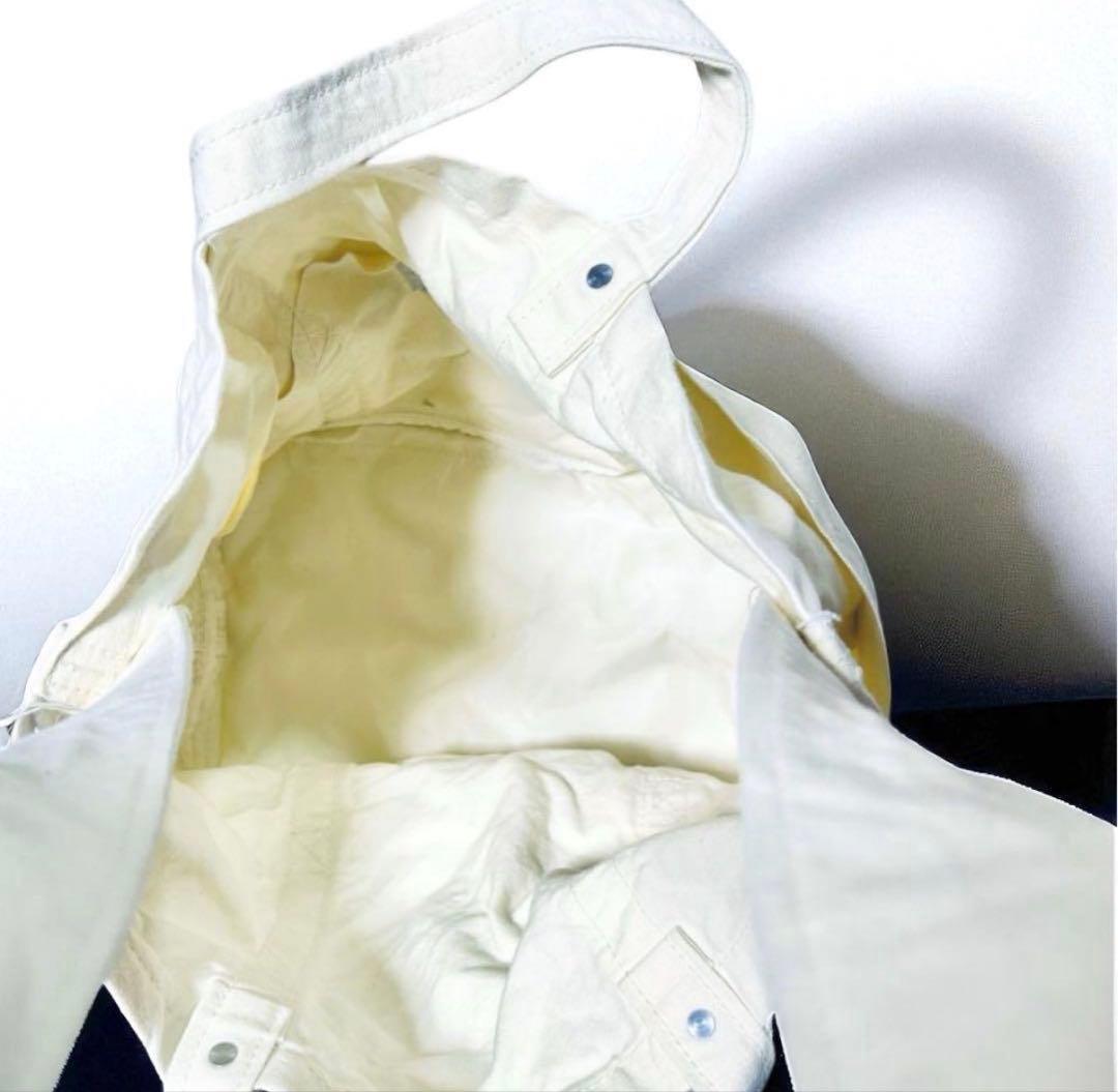 美品　ヤエカ　帆布 ツールバッグ 限定品 鈴蘭 Mサイズ　定価: 26,400円