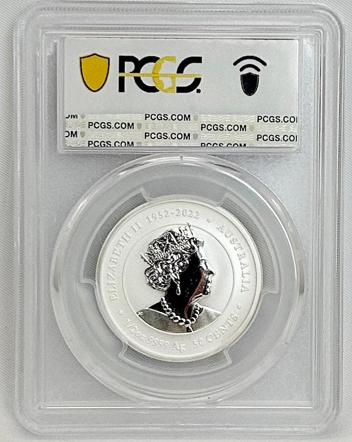 2024年 オーストラリア　ドラゴン　PCGSMS70　1/2oz 50C