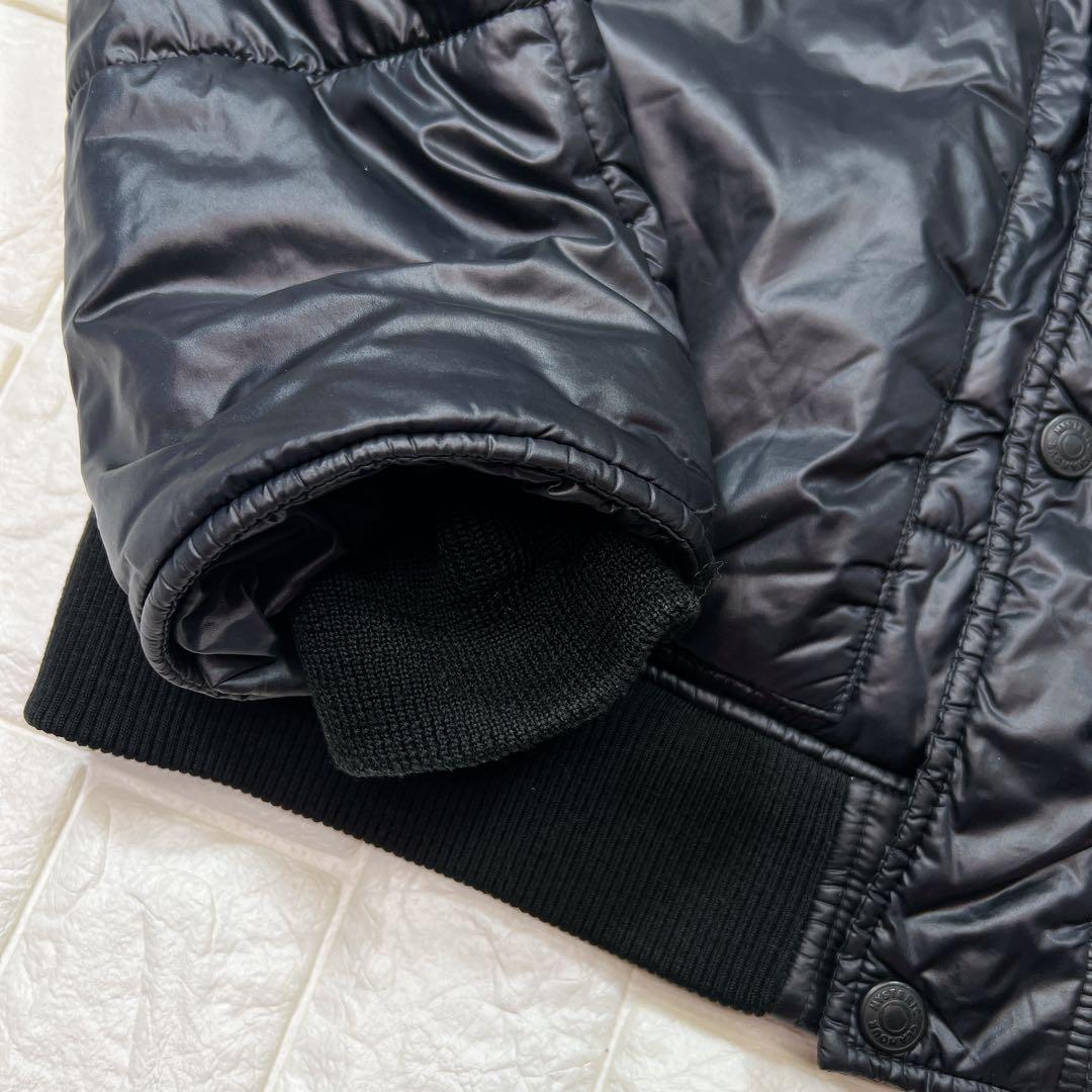 ヒステリックグラマー プリマロフト リブ 中綿 ジャケット y2k ワッペン