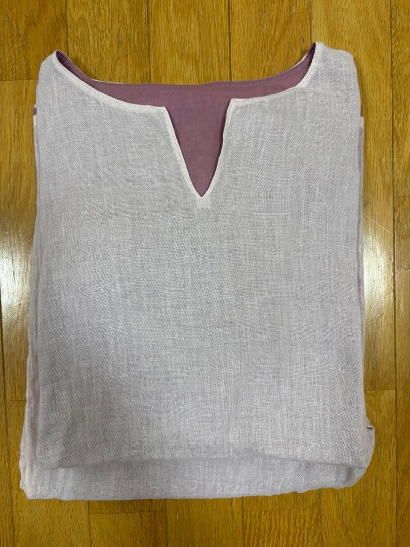 ロフテー ガーゼパジャマ リバーシブル レディース ナイトウェア　新品