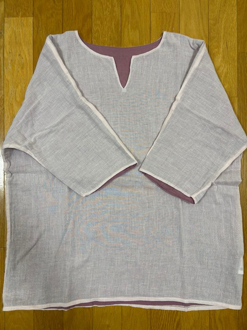 ロフテー ガーゼパジャマ リバーシブル レディース ナイトウェア　新品