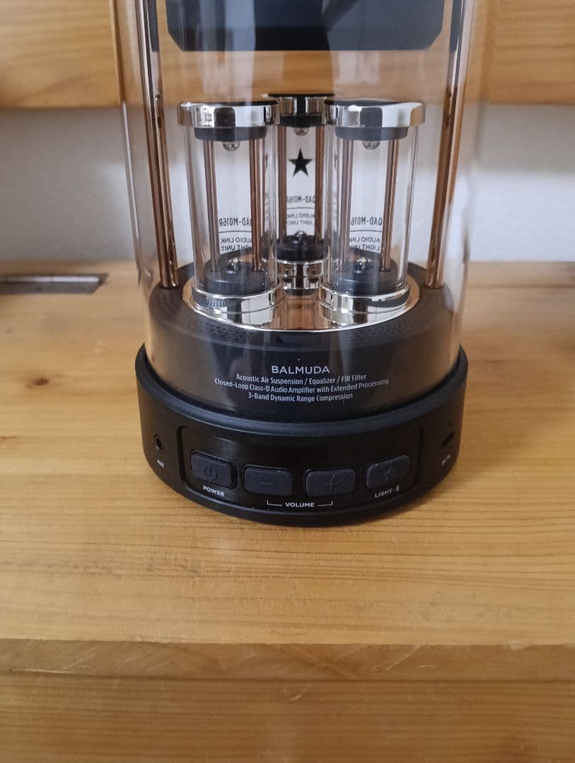 バリュミューダ ワイヤレススピーカー BALMUDA　M01A-BK ブラック