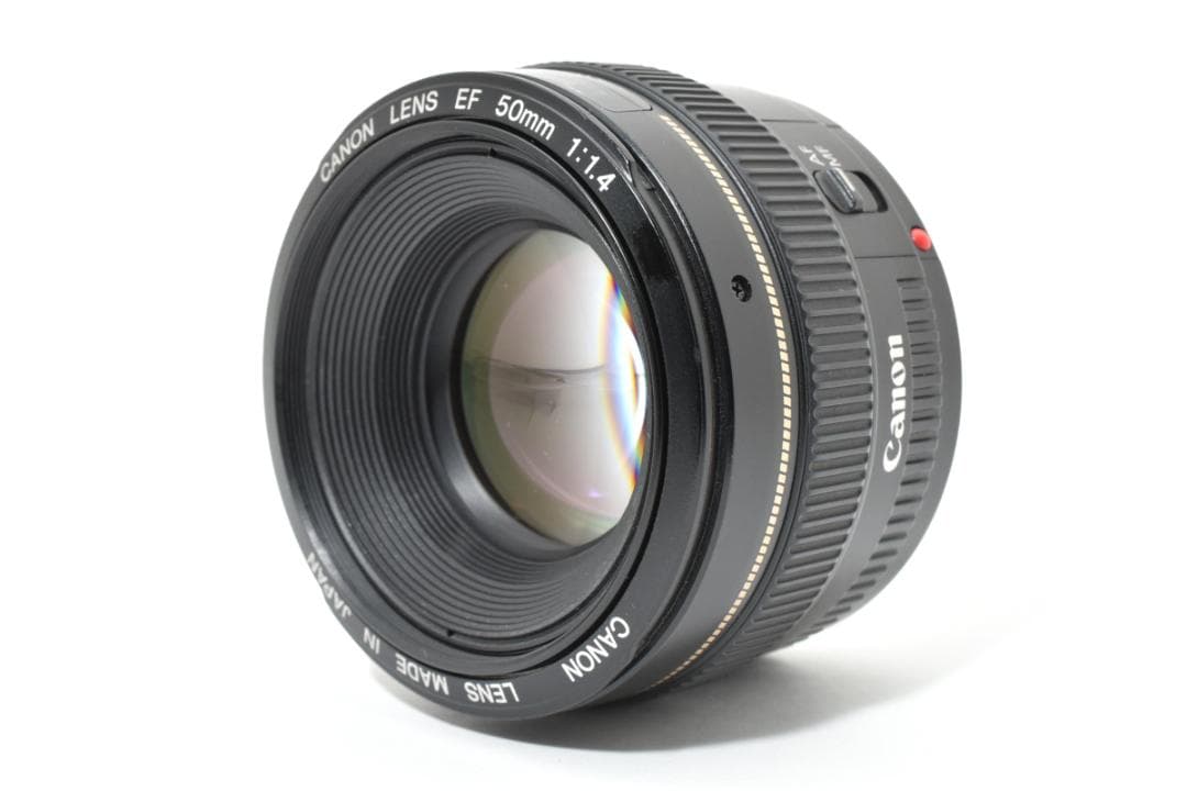 超美品 CANON EF 50mm F1.4 USM AF レンズ H178