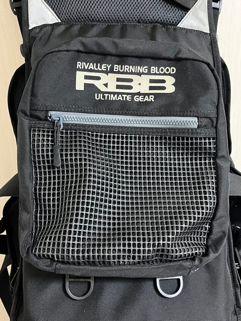 けい RBB リバレイ フィッシング ライフジャケット ブラック