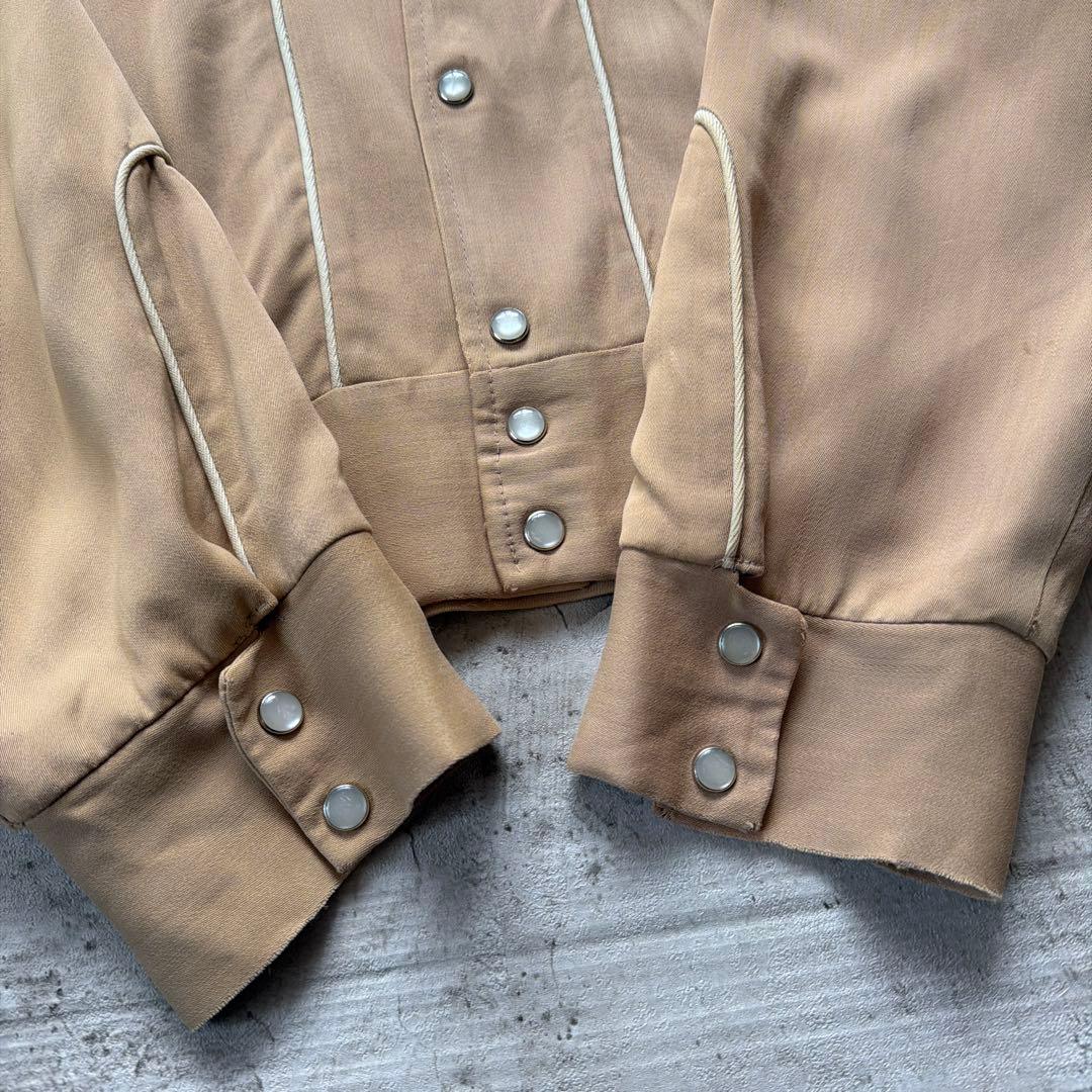 50s HBARC レーヨンギャバジャンジャケット size L〜