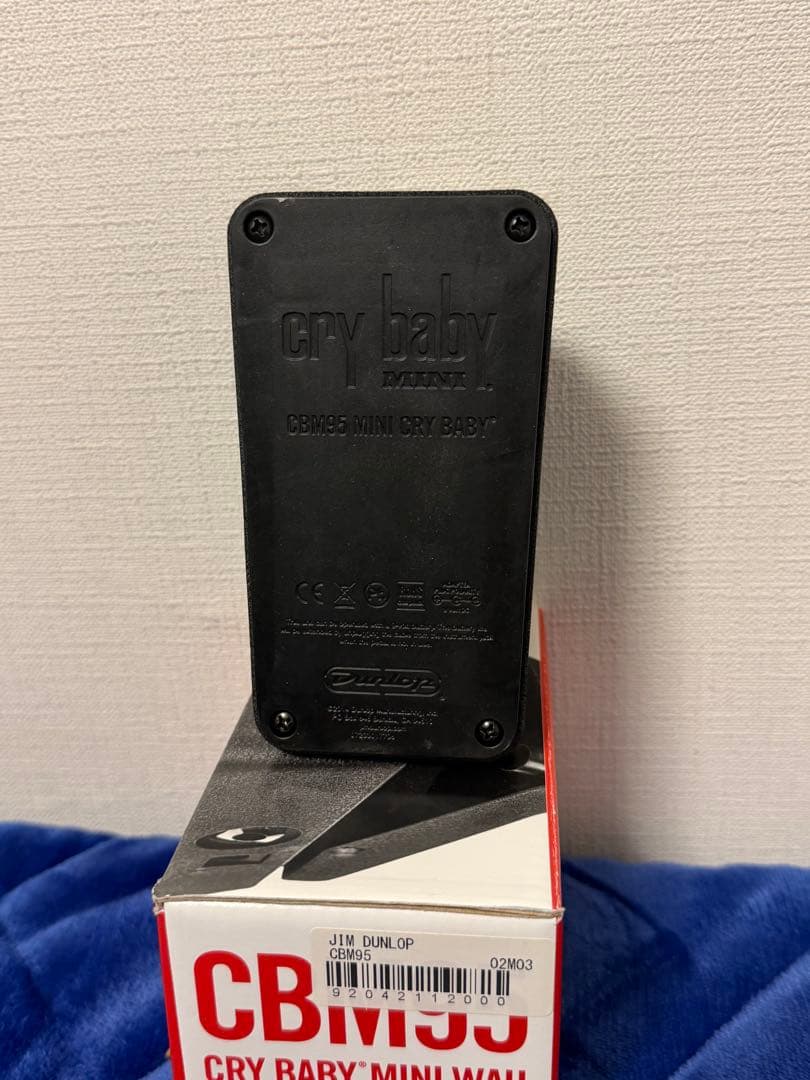Jim Dunlop CBM95 Crybaby Mini Wah 中古