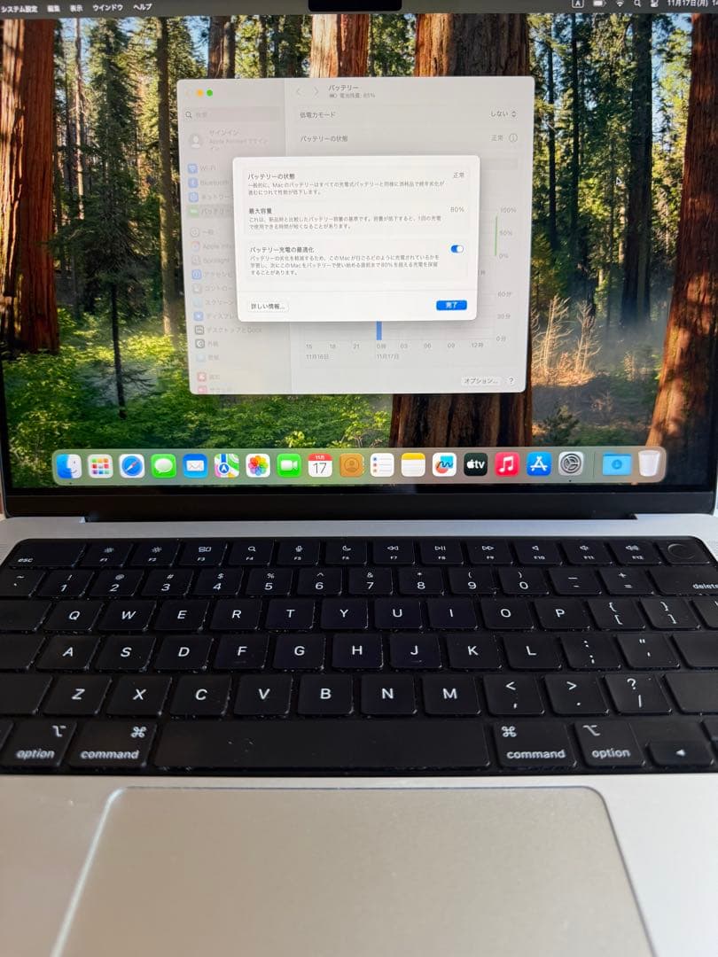 Apple MacBook Pro 2020 M1 チップ 16+512G