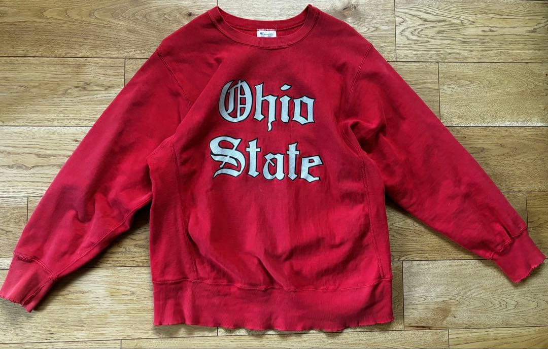 トップス 80's champion reverseweave ohio state
