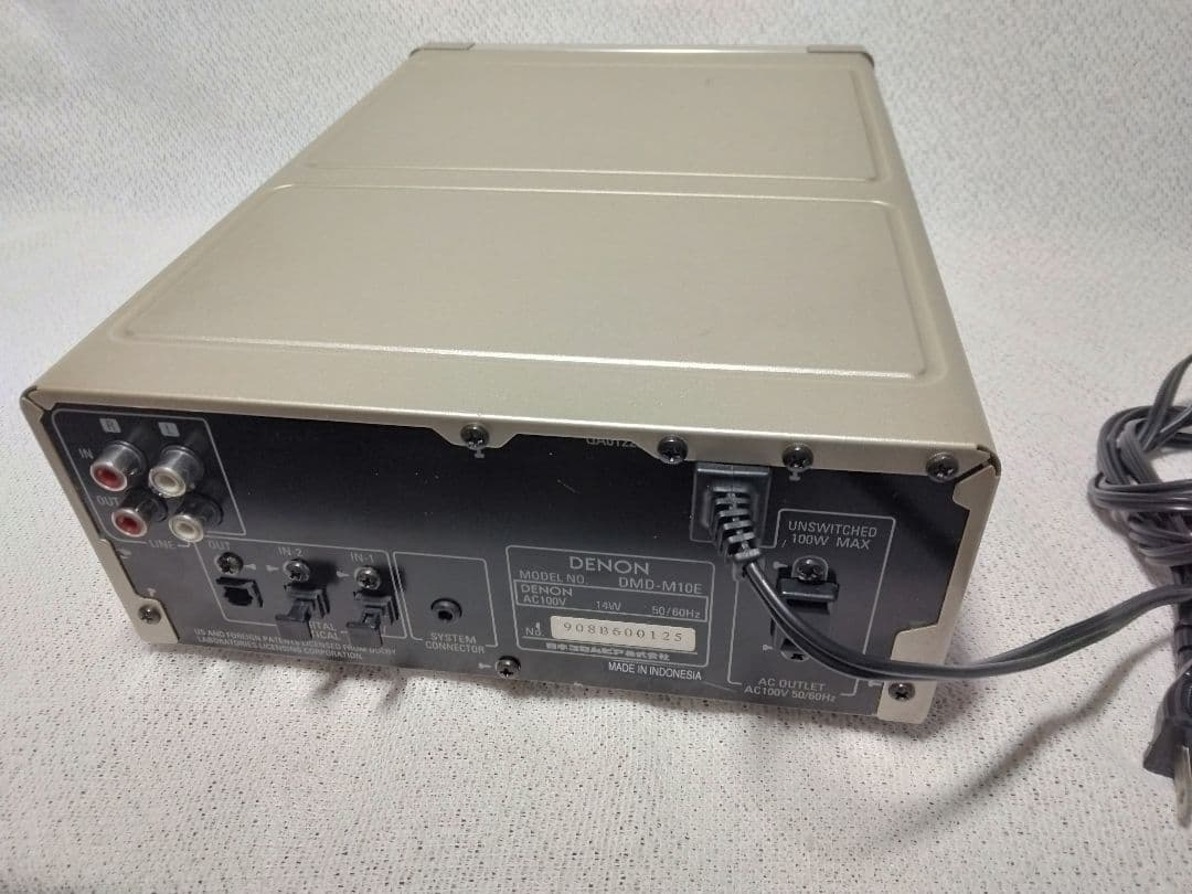 DENON DMD-M10E MDデッキ