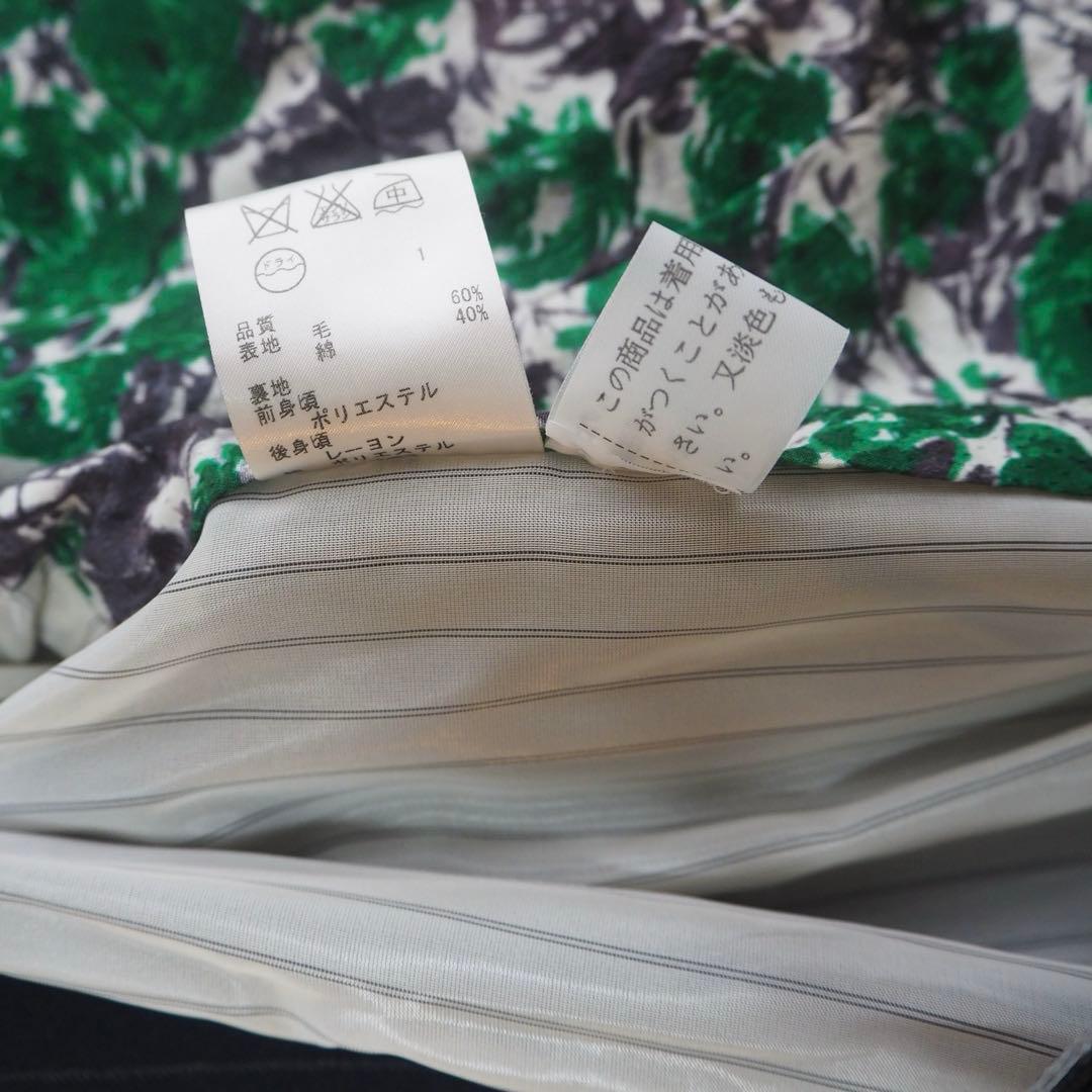 美品 ポールスミス パンツスーツセットアップ 上下 派手裏地 花柄 ストライプ