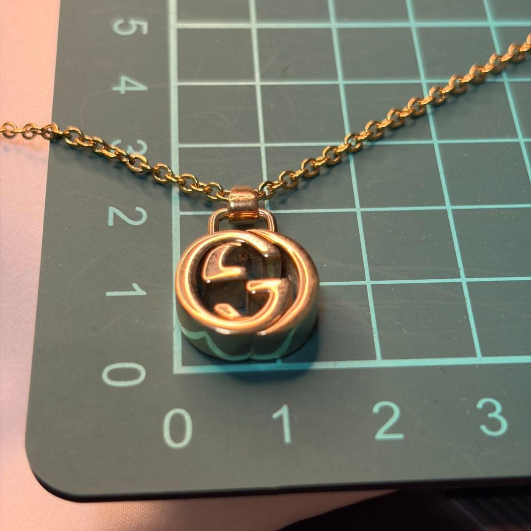【美品】GUCCI グッチ チャーム&ネックレス ゴールド