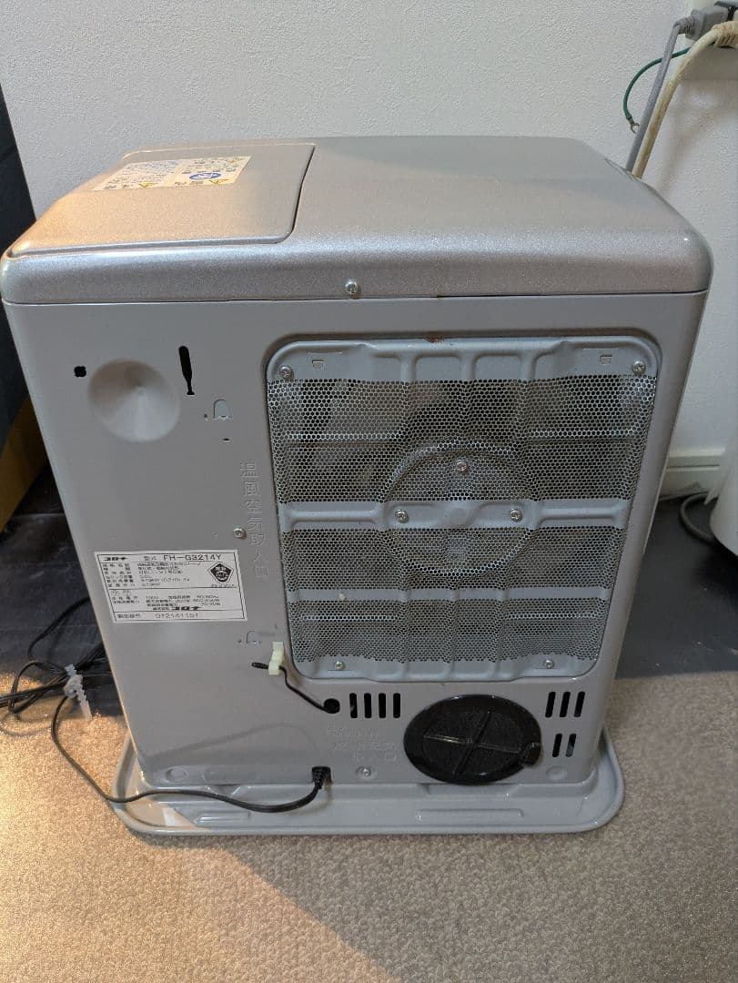 CORONA 石油ファンヒーター/箱付き/可動品