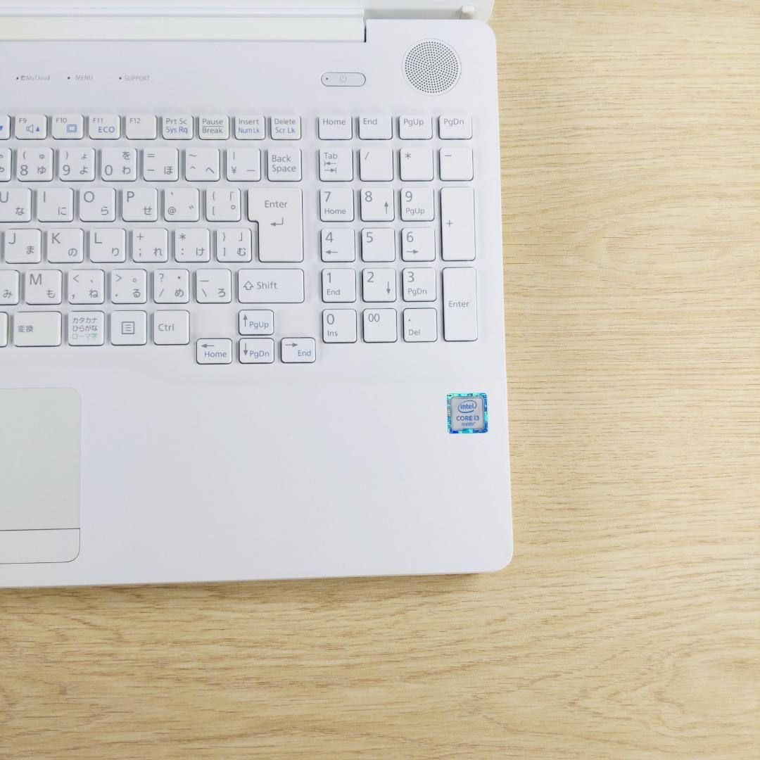 高性能i3☆快適SSD☆Win11 ブルーレイ 富士通ノートパソコン カメラ付き