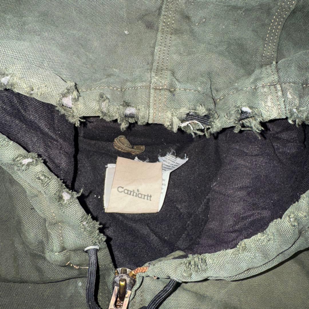 carhartt アクティブジャケット　mosグリーン フェード